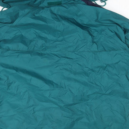 Mens UK Size M HIGH POINT Green Overcoat