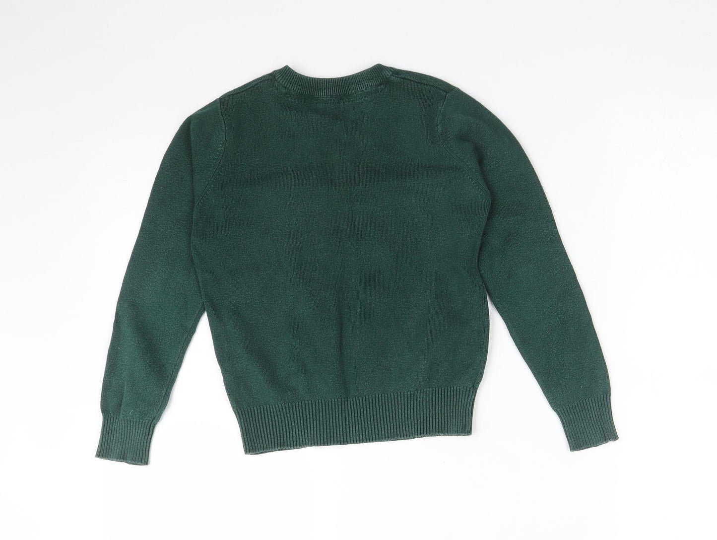Nutmeg Girls Green  Cotton Pullover Sweatshirt Size 5-6 Years