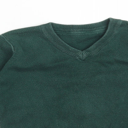 Nutmeg Girls Green  Cotton Pullover Sweatshirt Size 5-6 Years