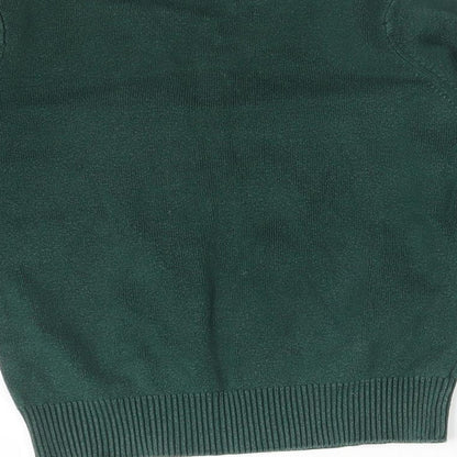 Nutmeg Girls Green  Cotton Pullover Sweatshirt Size 5-6 Years