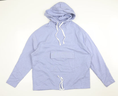 Womens UK Size M ASOS Purple Pullover Hoodie