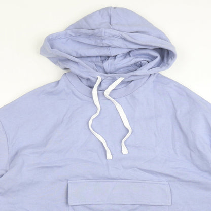Womens UK Size M ASOS Purple Pullover Hoodie