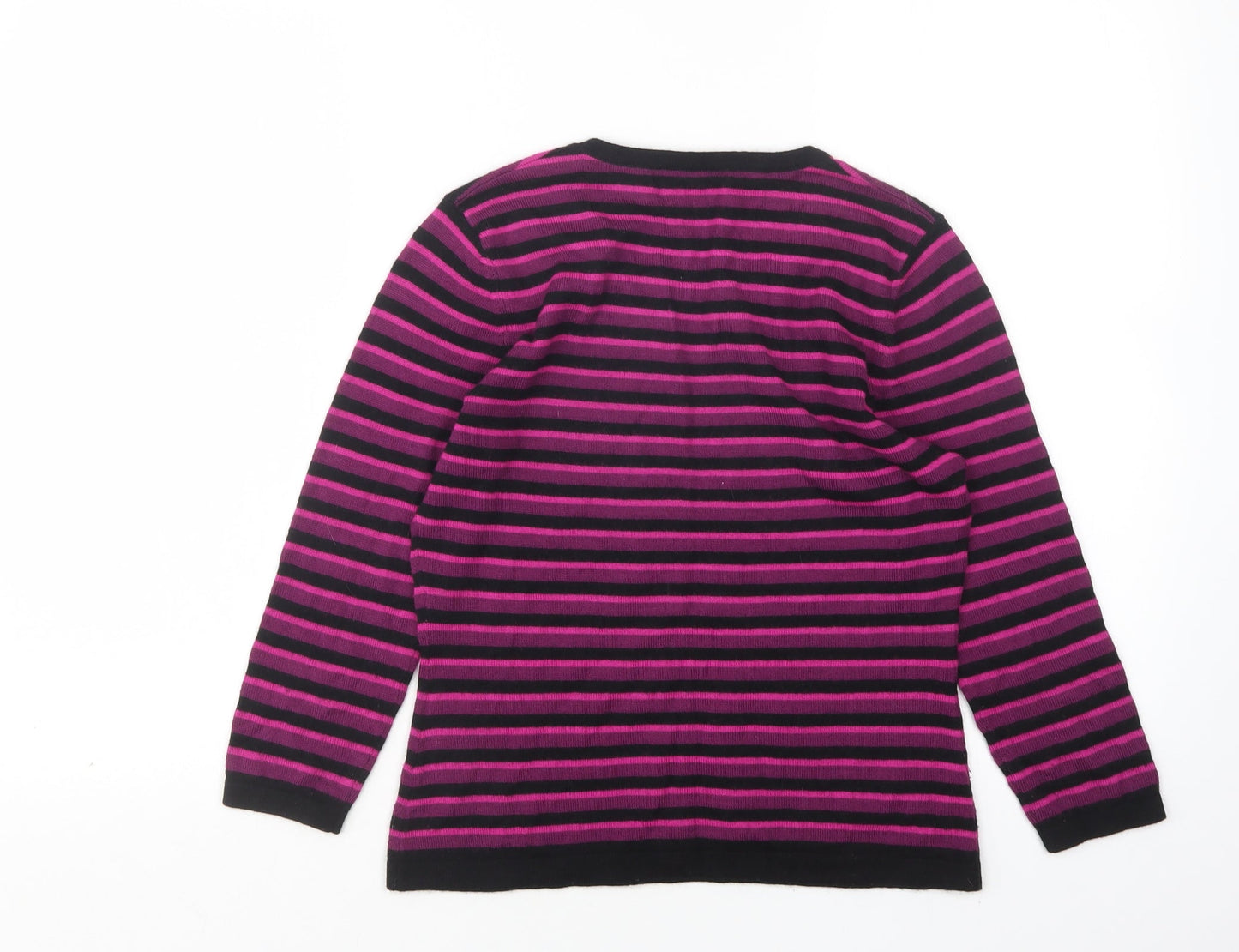 Womens UK Size S Precis Multicoloured Pullover Jumper