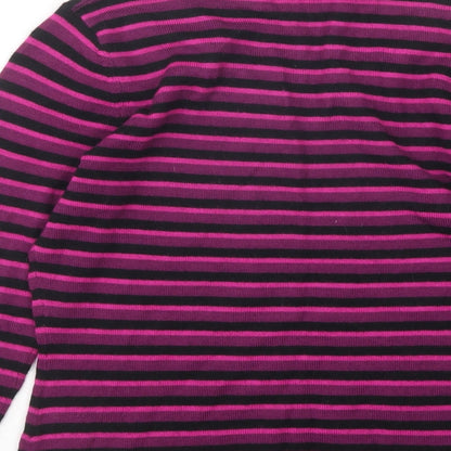 Womens UK Size S Precis Multicoloured Pullover Jumper