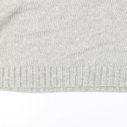 Womens UK Size M New Look Grey Pullover Jumper