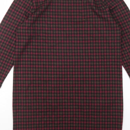 TU Womens Multicoloured Polka Dot Polyester Jumper Dress  Size 8  Round Neck