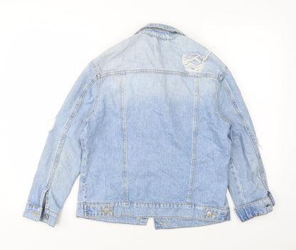 Womens UK Size 6 New Look Blue Jacket