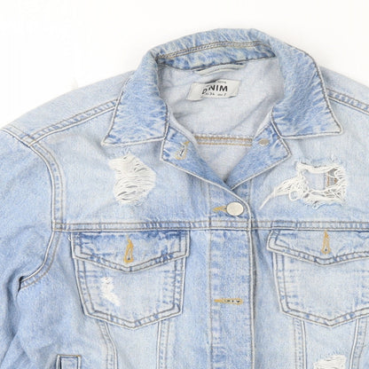 Womens UK Size 6 New Look Blue Jacket