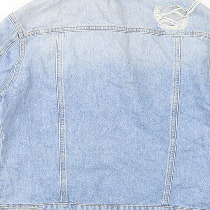 Womens UK Size 6 New Look Blue Jacket