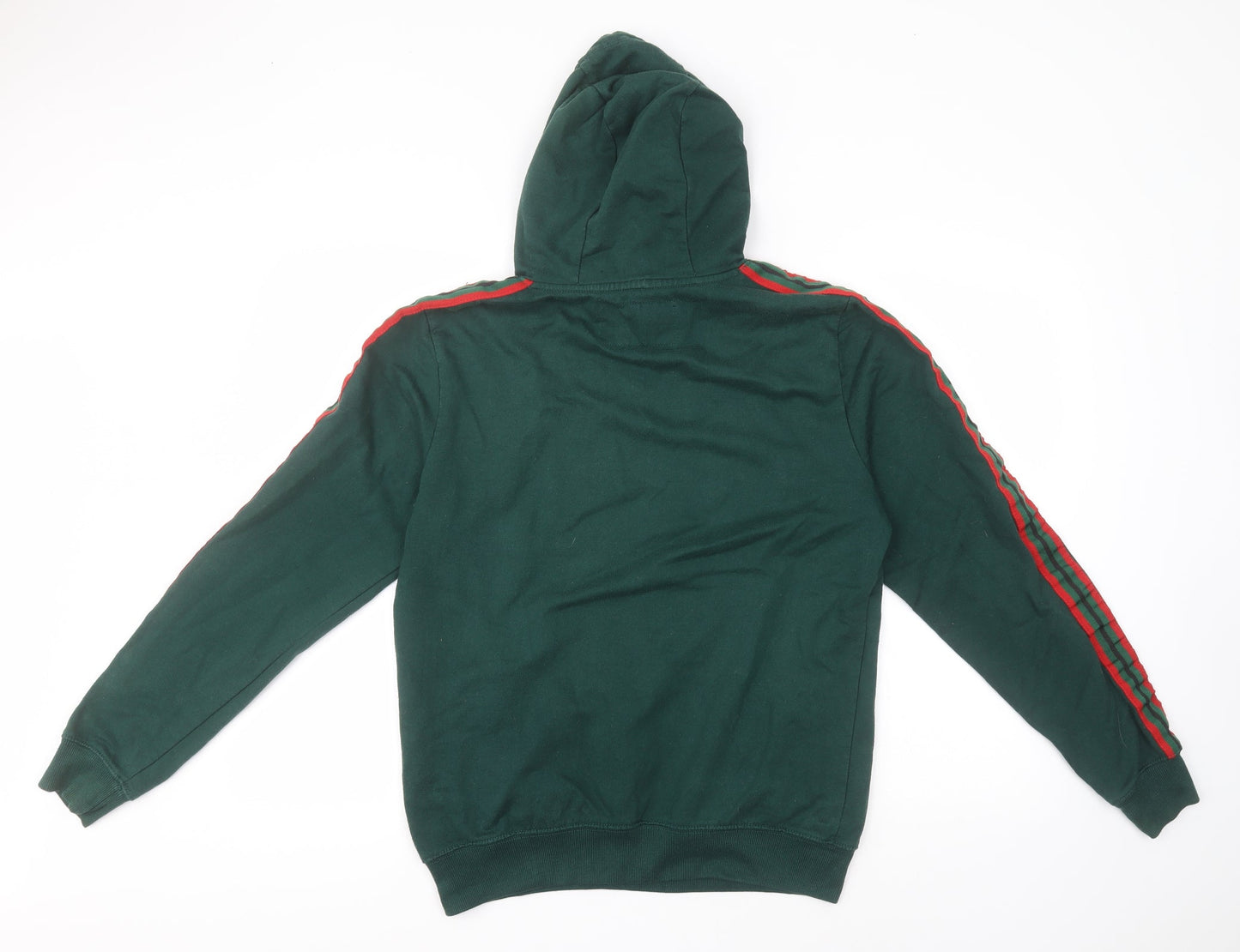 Mens UK Size S Soul Star Green Pullover Hoodie