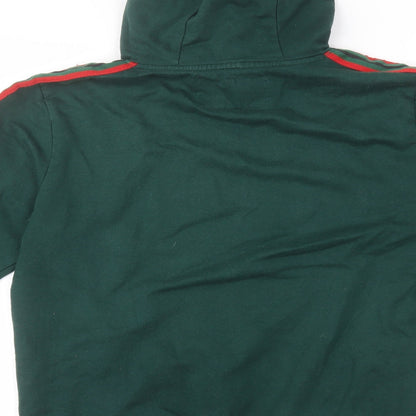 Mens UK Size S Soul Star Green Pullover Hoodie