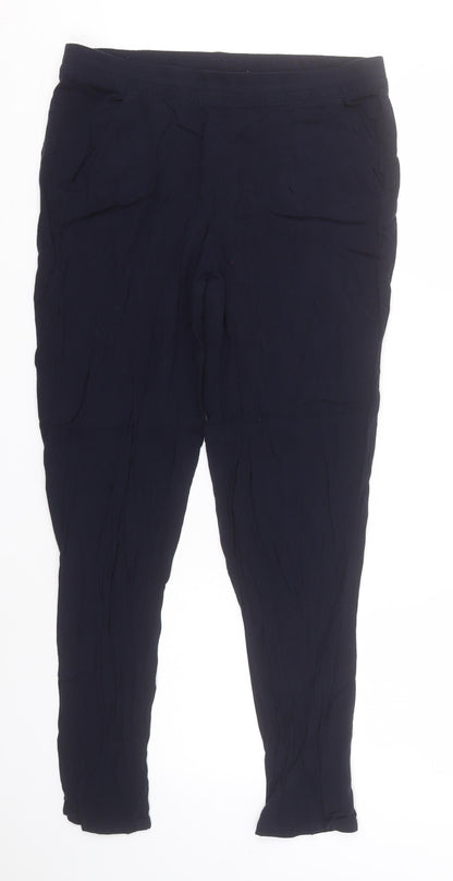Womens UK Size 6 Divided Regular Fit  Blue Trousers