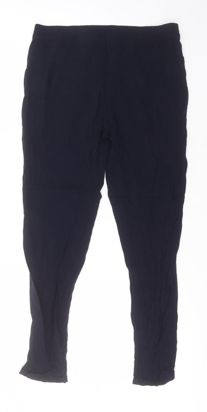Womens UK Size 6 Divided Regular Fit  Blue Trousers