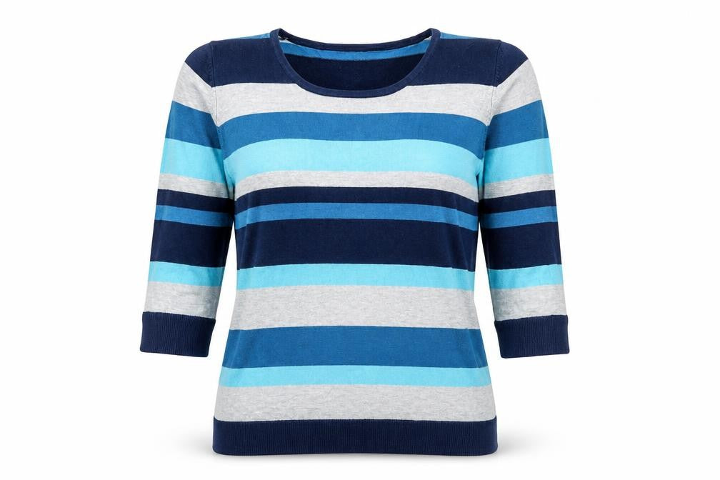 Womens UK Size 12 Capsule Blue Pullover Jumper