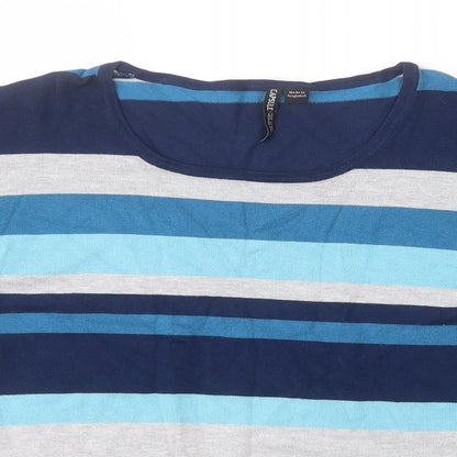 Womens UK Size 12 Capsule Blue Pullover Jumper