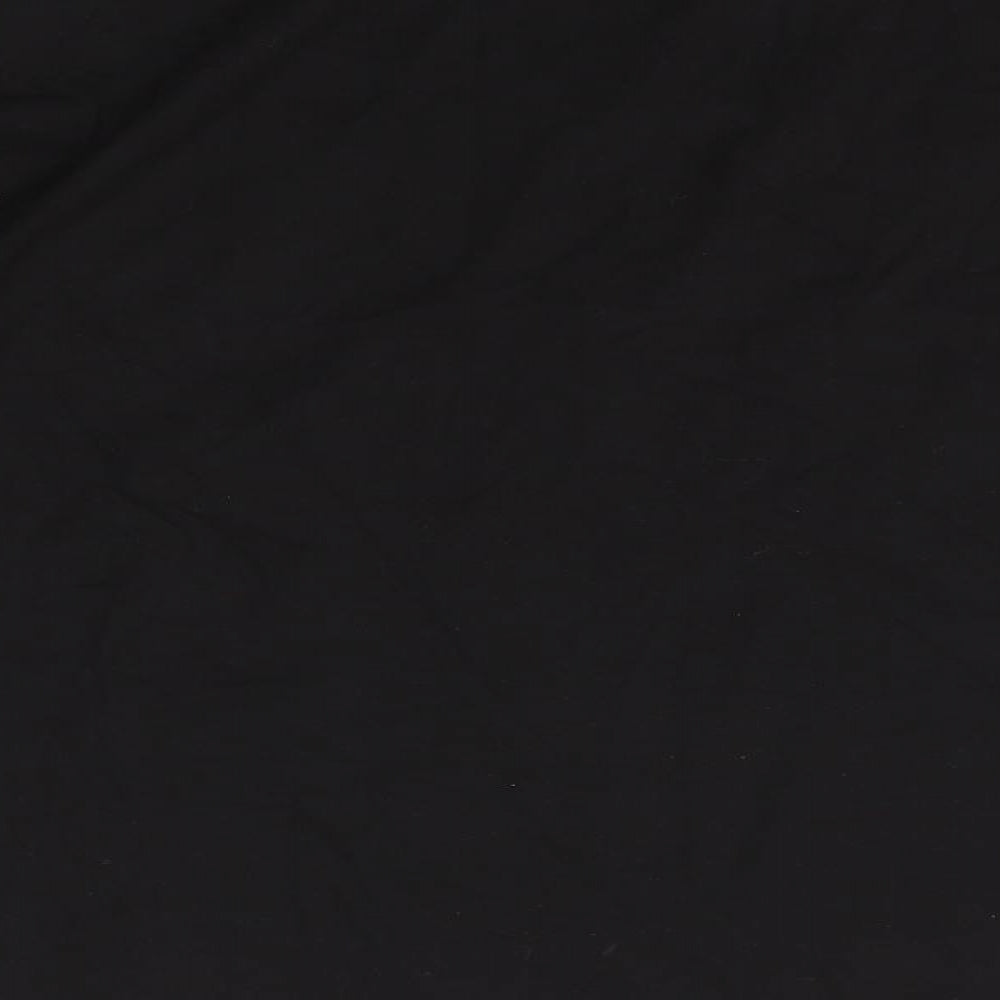 Boohoo Mens Black Round Neck  Cotton Pullover Jumper Size M   - Limited Edition