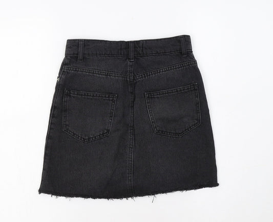 Miss Selfridge Womens Black  Cotton Maxi Set Size 4   Button