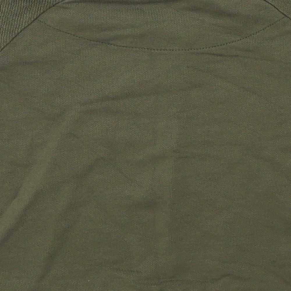 Nutmeg Girls Green  Cotton Pullover Sweatshirt Size 3-4 Years   - Big Cat
