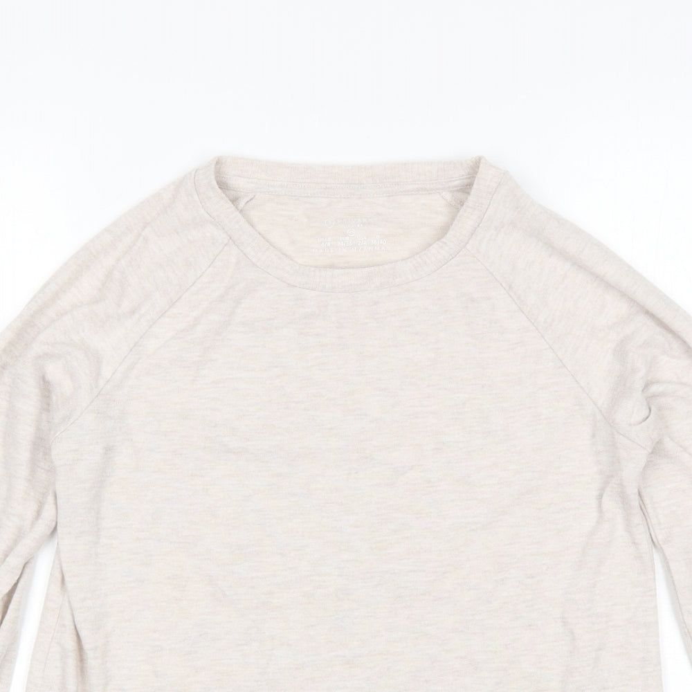 Primark Womens Pink Round Neck  Polyester Pullover Jumper Size XS