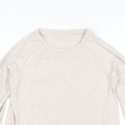 Primark Womens Pink Round Neck  Polyester Pullover Jumper Size XS