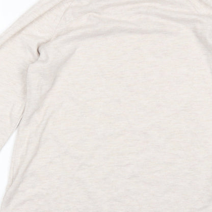 Primark Womens Pink Round Neck  Polyester Pullover Jumper Size XS