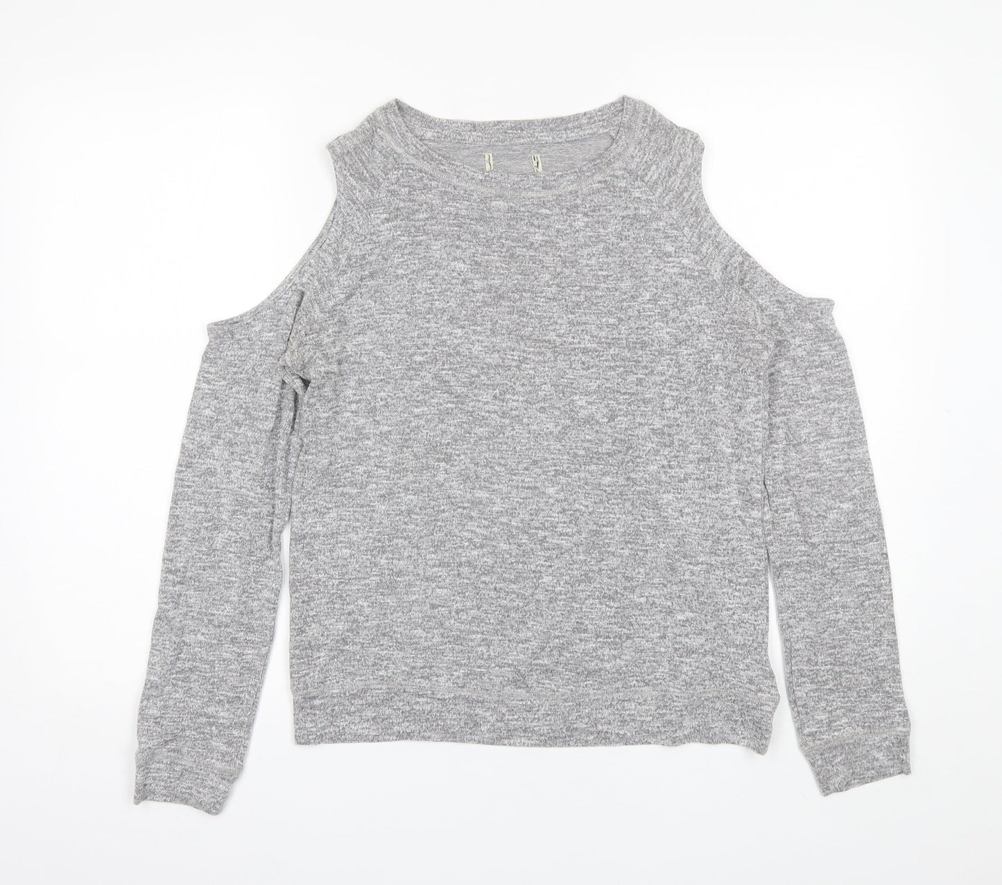 Womens UK Size 10 Matalan Grey Pullover Jumper