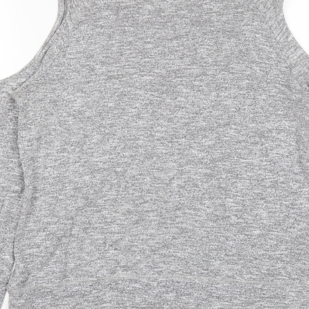 Womens UK Size 10 Matalan Grey Pullover Jumper
