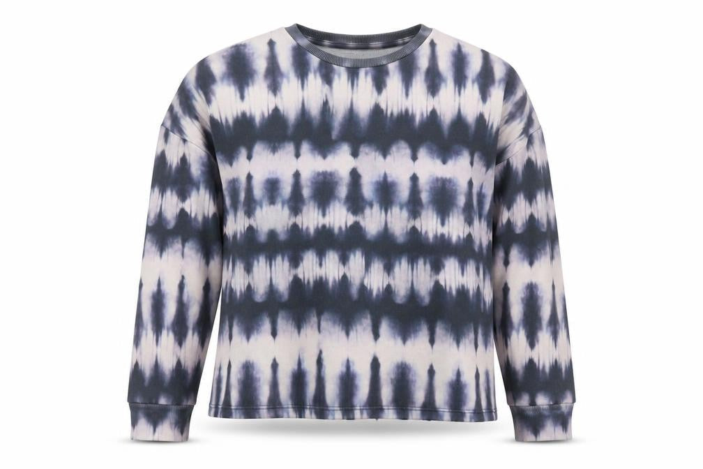 Womens UK Size S Papaya Blue Pullover Jumper