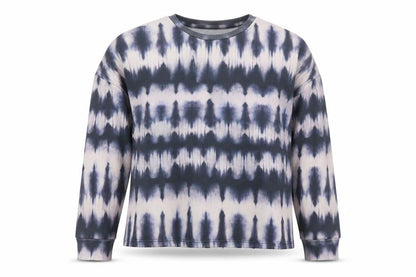 Womens UK Size S Papaya Blue Pullover Jumper