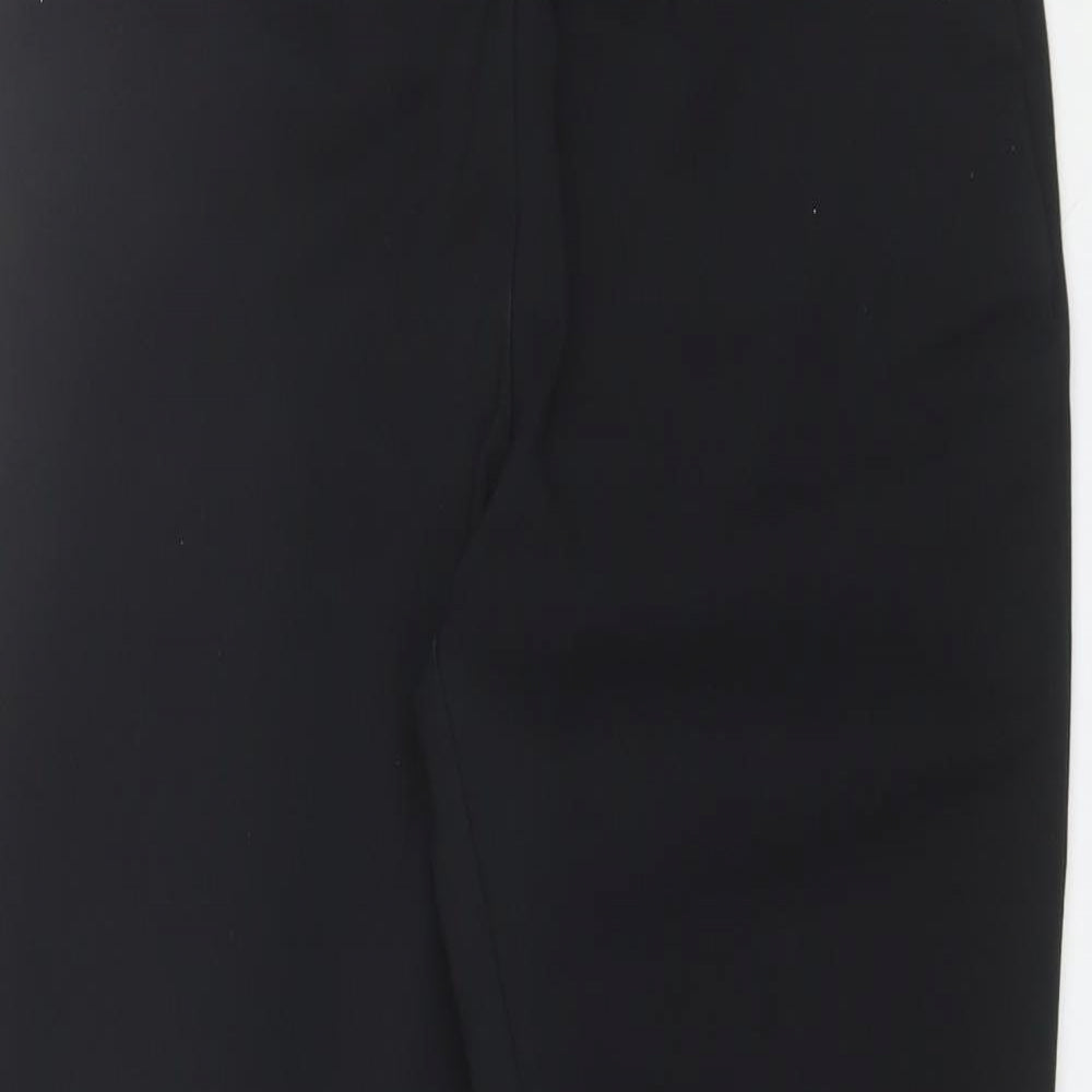 Womens UK Size 6 NEXT Regular Fit Dress Pants Black Trousers