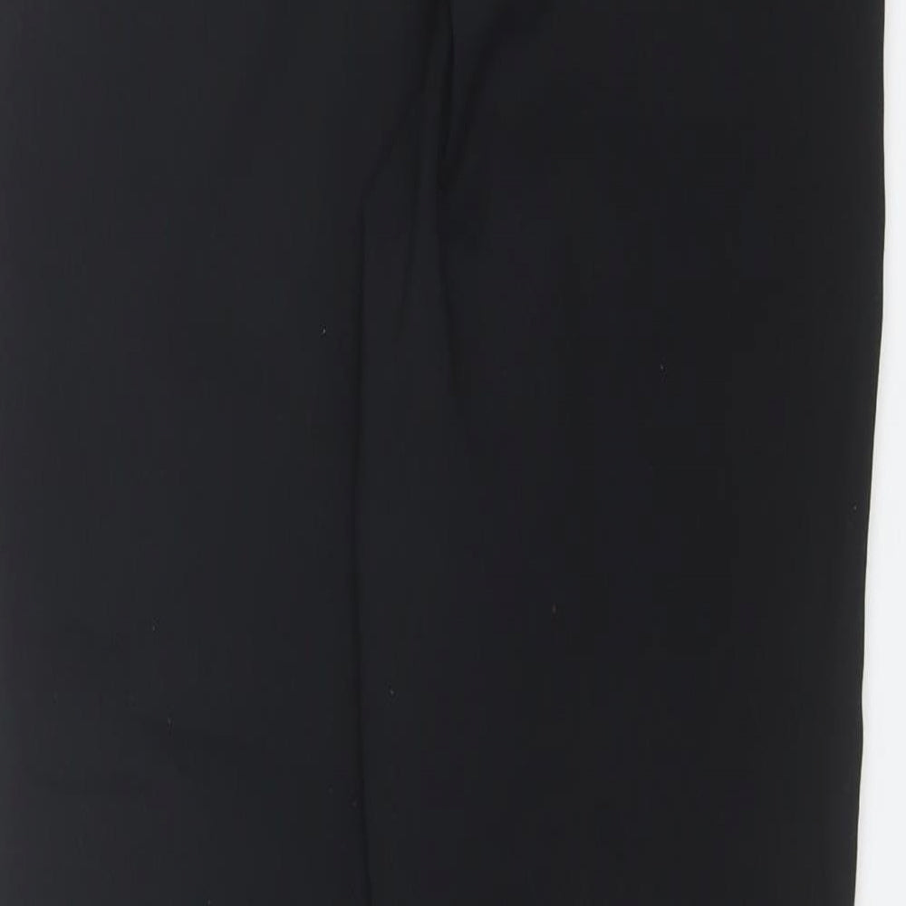 Womens UK Size 6 NEXT Regular Fit Dress Pants Black Trousers