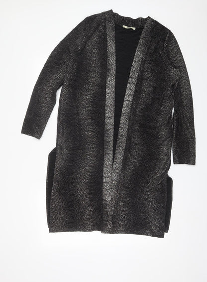 Womens UK Size S Oasis Black Shrug Jumper