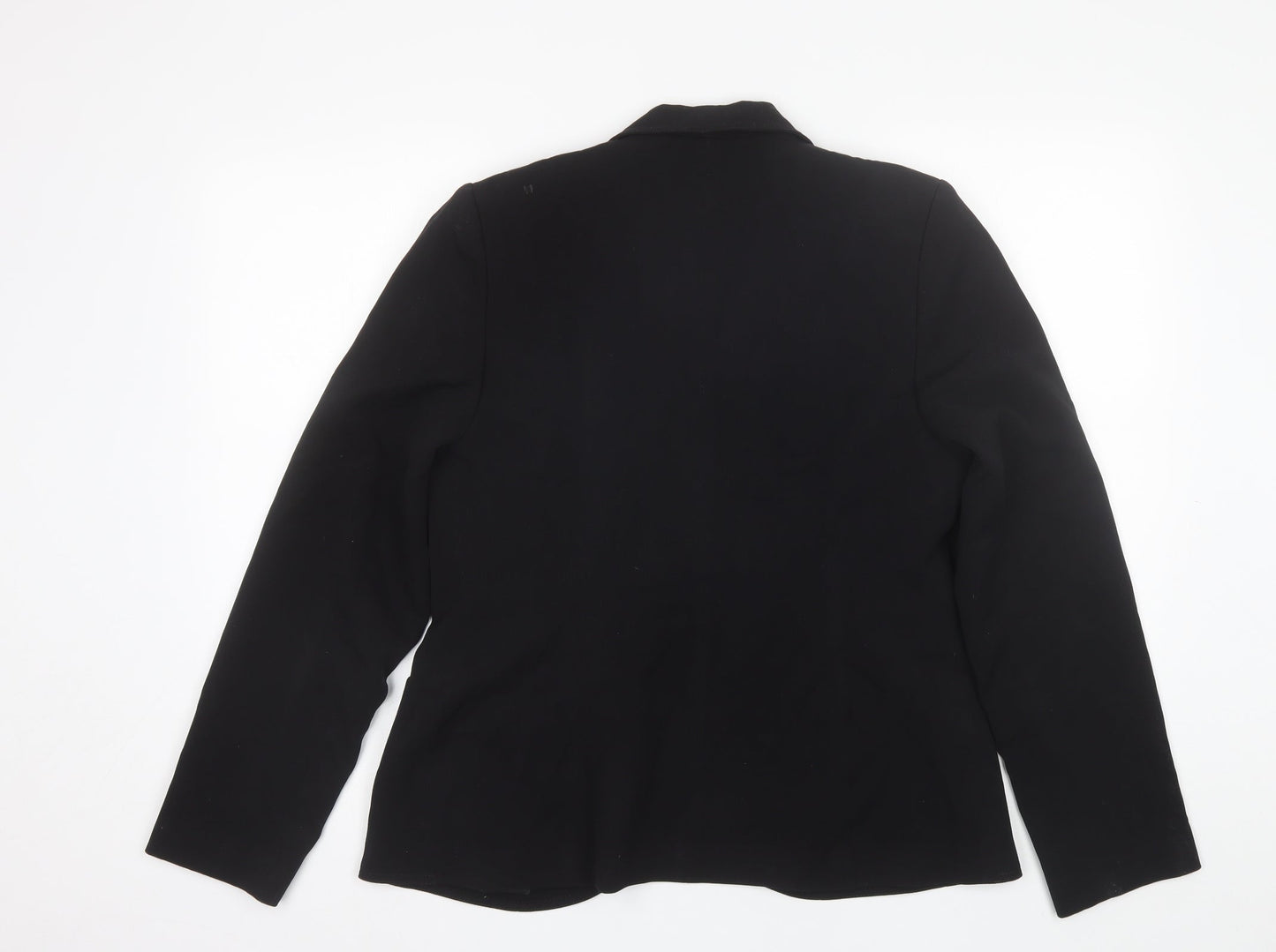 Bay Womens Black   Jacket Blazer Size 14