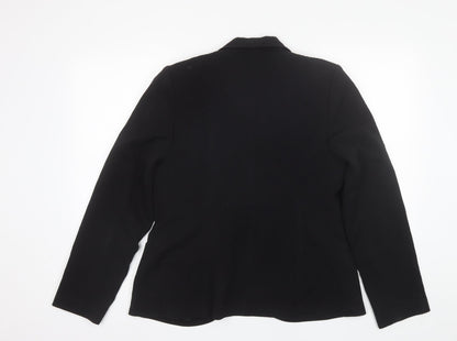 Bay Womens Black   Jacket Blazer Size 14
