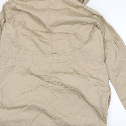 New Look Womens Beige   Overcoat Coat Size 8