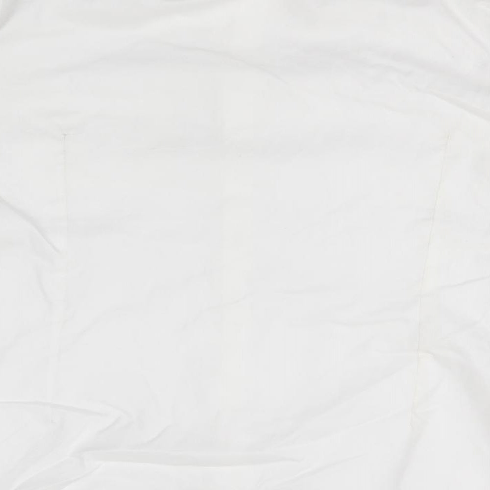 Mens UK Size  Embassy White  Button-Up Long Sleeve Casual Shirt