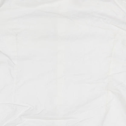 Mens UK Size  Embassy White  Button-Up Long Sleeve Casual Shirt