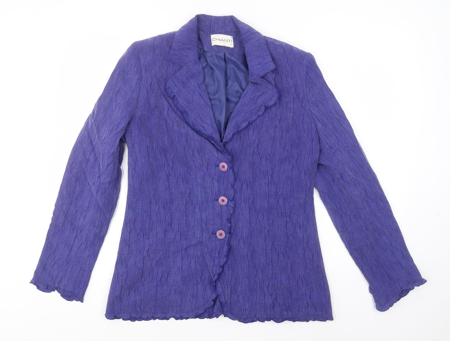 Womens UK Size 12 Chianti Blue Jacket
