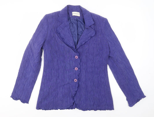 Womens UK Size 12 Chianti Blue Jacket