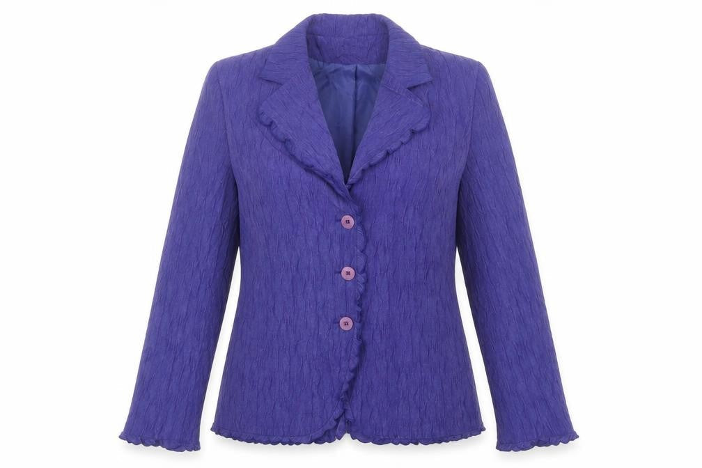 Womens UK Size 12 Chianti Blue Jacket