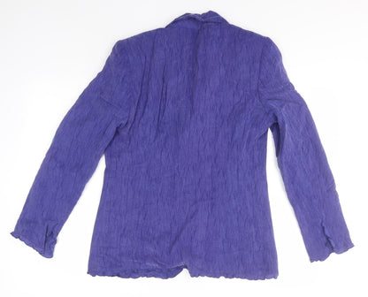 Womens UK Size 12 Chianti Blue Jacket