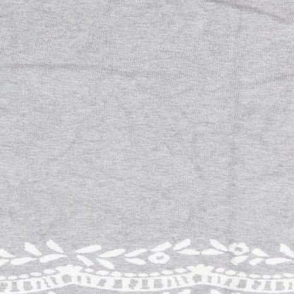 Womens UK Size 10 Love Knitwear Grey Pullover Jumper
