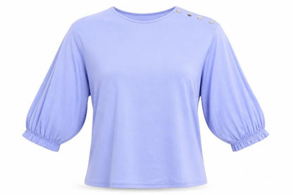 Womens UK Size 10 Papaya Blue Pullover Jumper