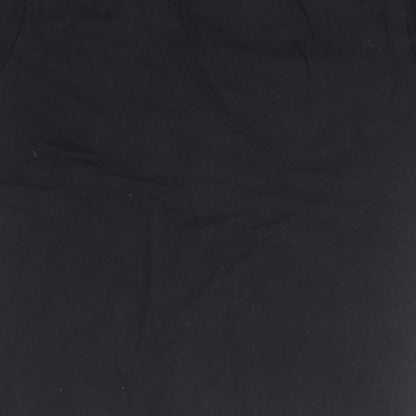 Gildan Boys Black  Cotton Basic T-Shirt Size M Round Neck  - Monster Truck