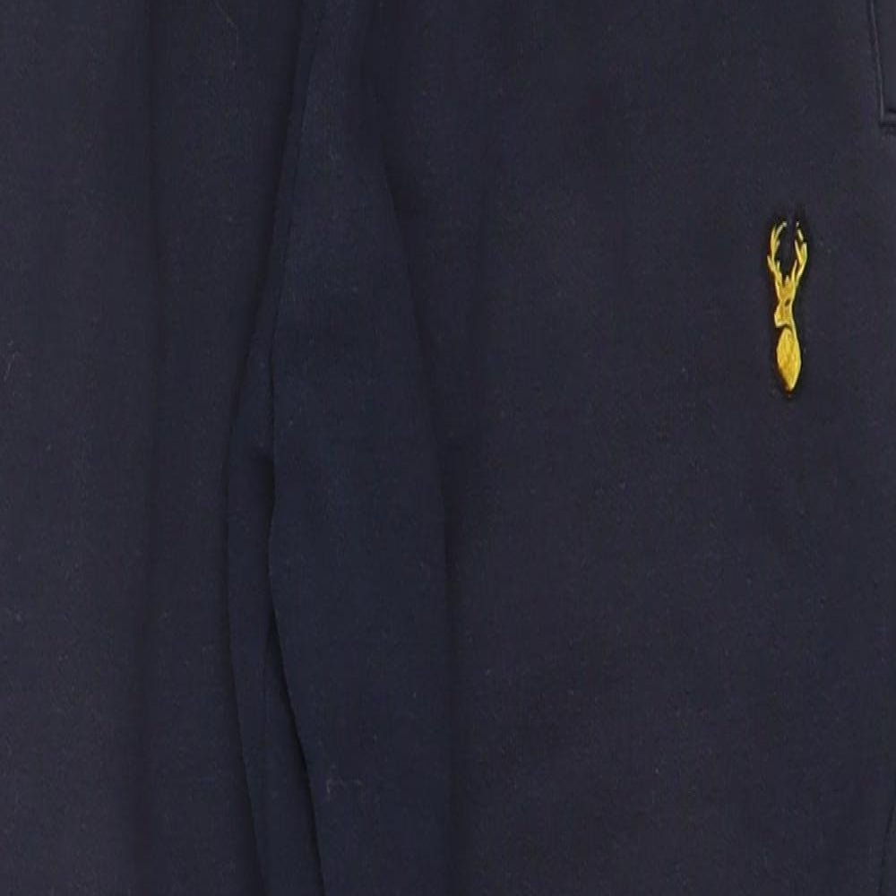 NEXT Boys Blue  Cotton Sweatpants Trousers Size 9 Months  Slim