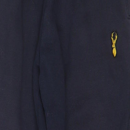 NEXT Boys Blue  Cotton Sweatpants Trousers Size 9 Months  Slim