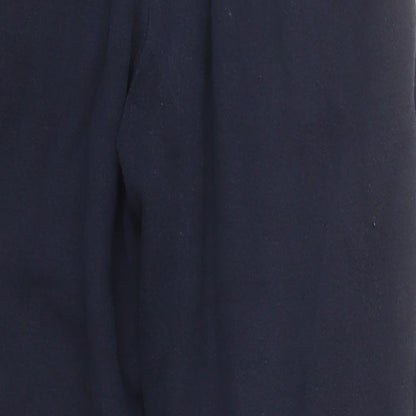 NEXT Boys Blue  Cotton Sweatpants Trousers Size 9 Months  Slim