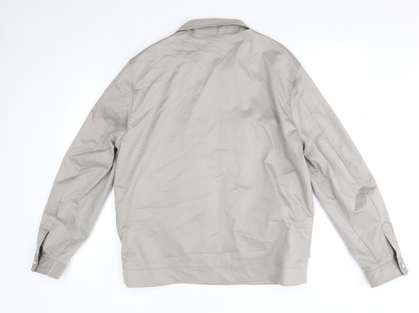 Mens UK Size L M&S Grey Overcoat