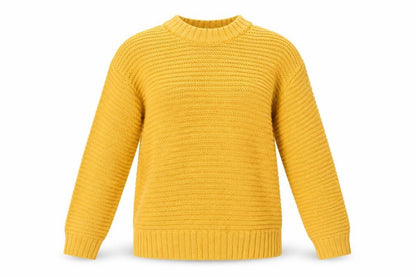 Womens UK Size XS H&M Yellow Pullover Jumper