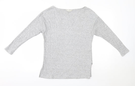Womens UK Size 10 Miss Selfridge Grey Pullover Jumper